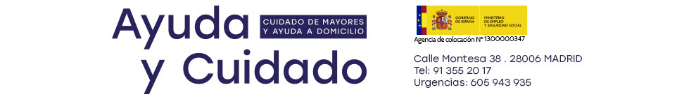 Cabecera Ayuda y Cuidado
